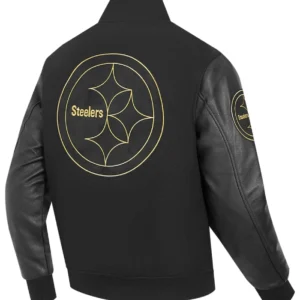 Pittsburgh Steelers Pro Standard Black Varsity Jacket