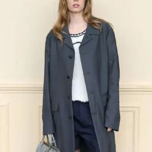 Prada Fall Maya Hawke Show Coat