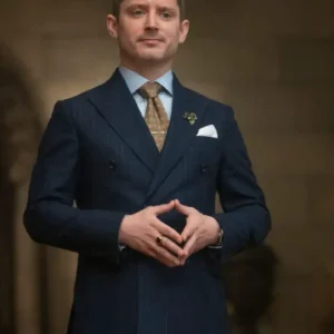 Ready or Not 2 Here I Come Elijah Wood Navy Blue Blazer