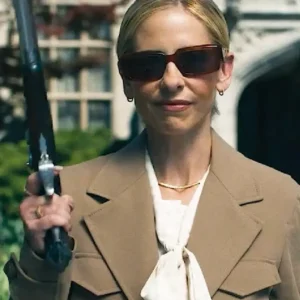 Ready or Not 2 Here I Come Sarah Michelle Gellar Brown Coat