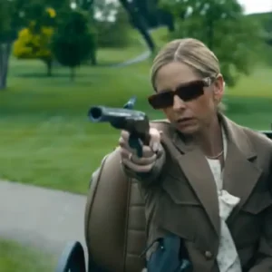 Ready or Not 2 Here I Come Sarah Michelle Gellar Brown Coat