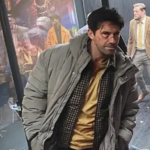 Reckless Scott Adkins Puffer Coat