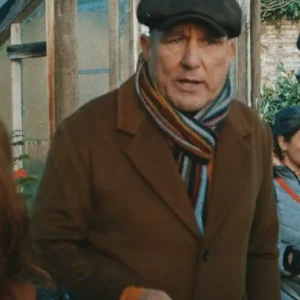 Reckless Vinnie Jones Brown Wool Coat