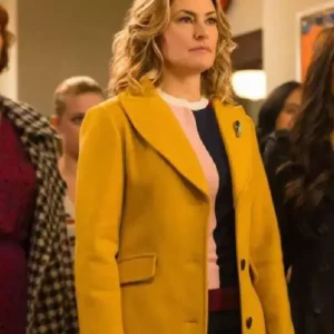 Riverdale Madchen Amick Yellow Wool Coat