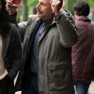 Rooster S01 Steve Carell Hooded Jacket