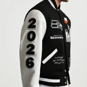 Seattle Seahawks Super Bowl LX Champions Destroyer Jacket