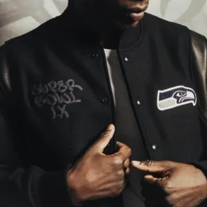 Seattle Seahawks Super Bowl LX Champions Parade Jacket Front