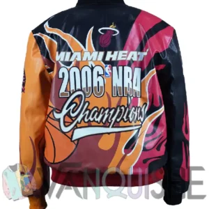 Shaq Miami Heat Championship Bomber Jacket