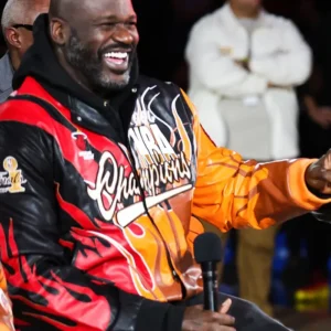 Shaq Miami Heat Championship Bomber Jacket