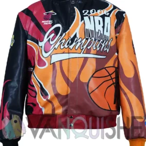 Shaq Miami Heat Championship Bomber Jacket