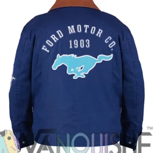 Shop Aeropostale Ford Motor Twill Jacket Back