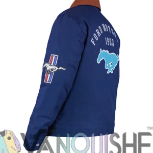 Shop Aeropostale Ford Motor Twill Jacket Back Look