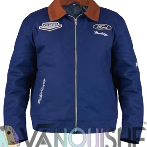 Shop Aeropostale Ford Motor Twill Jacket Front