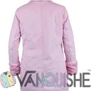 Shop Keeley Jones Ted Lasso S03 PU Fur Coat Back