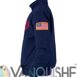 Shop Nick Fuentes Epstein Jacket side Look