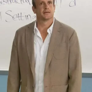 Shrinking S03 Jason Segel Wool Blazer