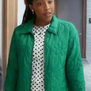 Shrinking S03 Jessica Williams Green Jacket