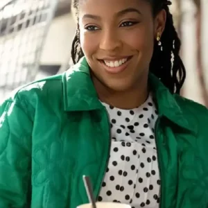 Shrinking S03 Jessica Williams Green Jacket