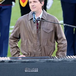 Super Bowl LX Charlie Puth Leather Jacket