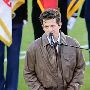 Super Bowl LX Charlie Puth Leather Jacket