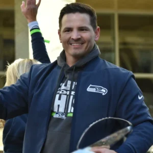 Super Bowl LX Mike Macdonald Seahawks Parade Jacket