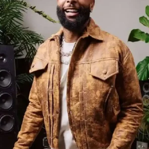 Super Bowl LX Odell Beckham Jr. Leather Jacket