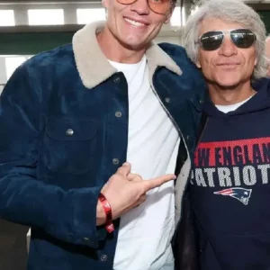Super Bowl Party Tom Brady Blue Jacket