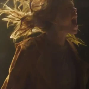 Supergirl Milly Alcock Brown Trench Coat