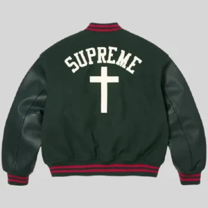Supreme Cross Varsity Jacket