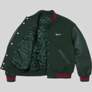 Supreme Cross Varsity Jacket