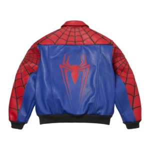 Supreme x Vanson Leathers x Spider-Man Jacket