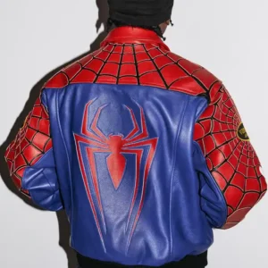 Supreme x Vanson Leathers x Spider-Man SS26 Jacket