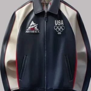 Team USA Olympics Kith Avirex Bomber Jacket