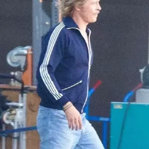 The Adventures of Cliff Booth Brad Pitt Track Jacket