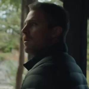 The Borderline Stephen Amell Puffer Jacket