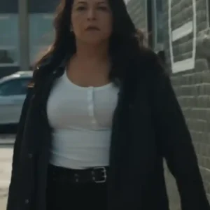 The Borderline Tamara Podemski Black Coat