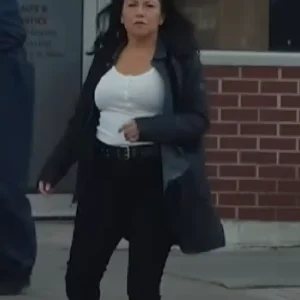 The Borderline Tamara Podemski Black Coat