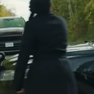 The Borderline Tamara Podemski Wool Coat