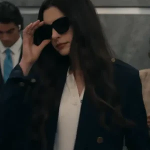 The Devil Wears Prada 2 Anne Hathway Black Coat