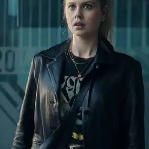 The Last Thing He Told Me Angourie Rice Leather Blazer
