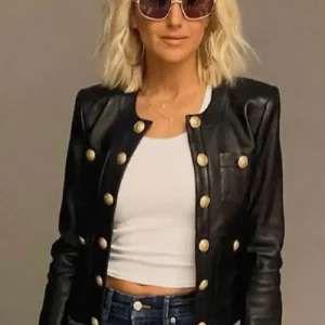 The Lincoln Lawyer S04 Emmanuelle Chriqui Leather Jacket