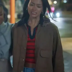 The Lincoln Lawyer S04 Gigi Zumbado Brown Jacket