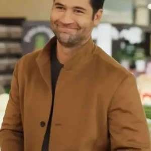 The Lincoln Lawyer S04 Manuel Garcia-Rulfo Brown Jacket