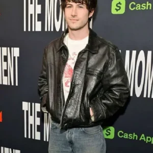 The Moment Dylan Minnette Leather Jacket
