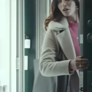 The Night Agent S03 Genesis Rodriguez Wool Coat