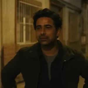 The Night Agent S03 Suraj Sharma Black Quilted Jacket