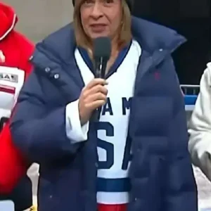 The Today Show Hoda Kotb Team USA Puffer Jacket