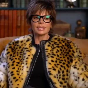 The Traitors S04 Lisa Leopard Print Jacket