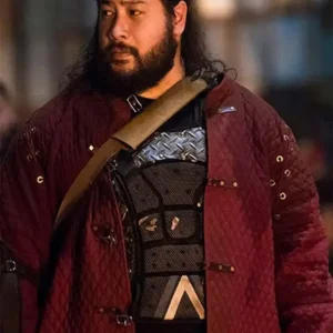 The Walking Dead S09 Cooper Andrews Red Jacket