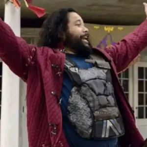 The Walking Dead S09 Cooper Andrews Red Jacket